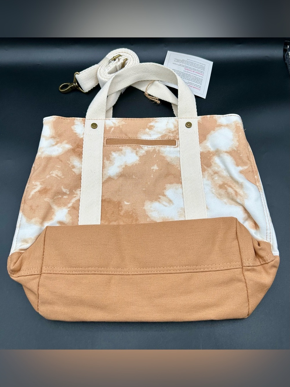 THIRTY-ONE Window Shopper Tote -Canvas-Bag with Detachable Crossbody Strap.